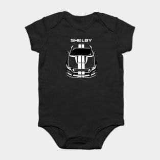 Ford Mustang Shelby GT350 2015 - 2020 - White Stripes Baby Bodysuit